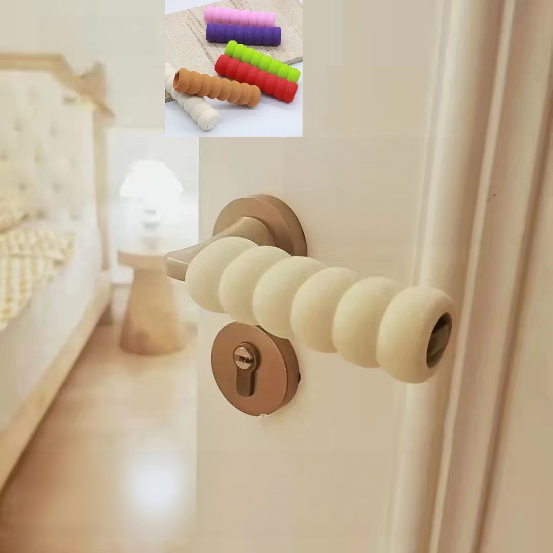 Door Stopper Rubber - Lot de 4 protections souples en