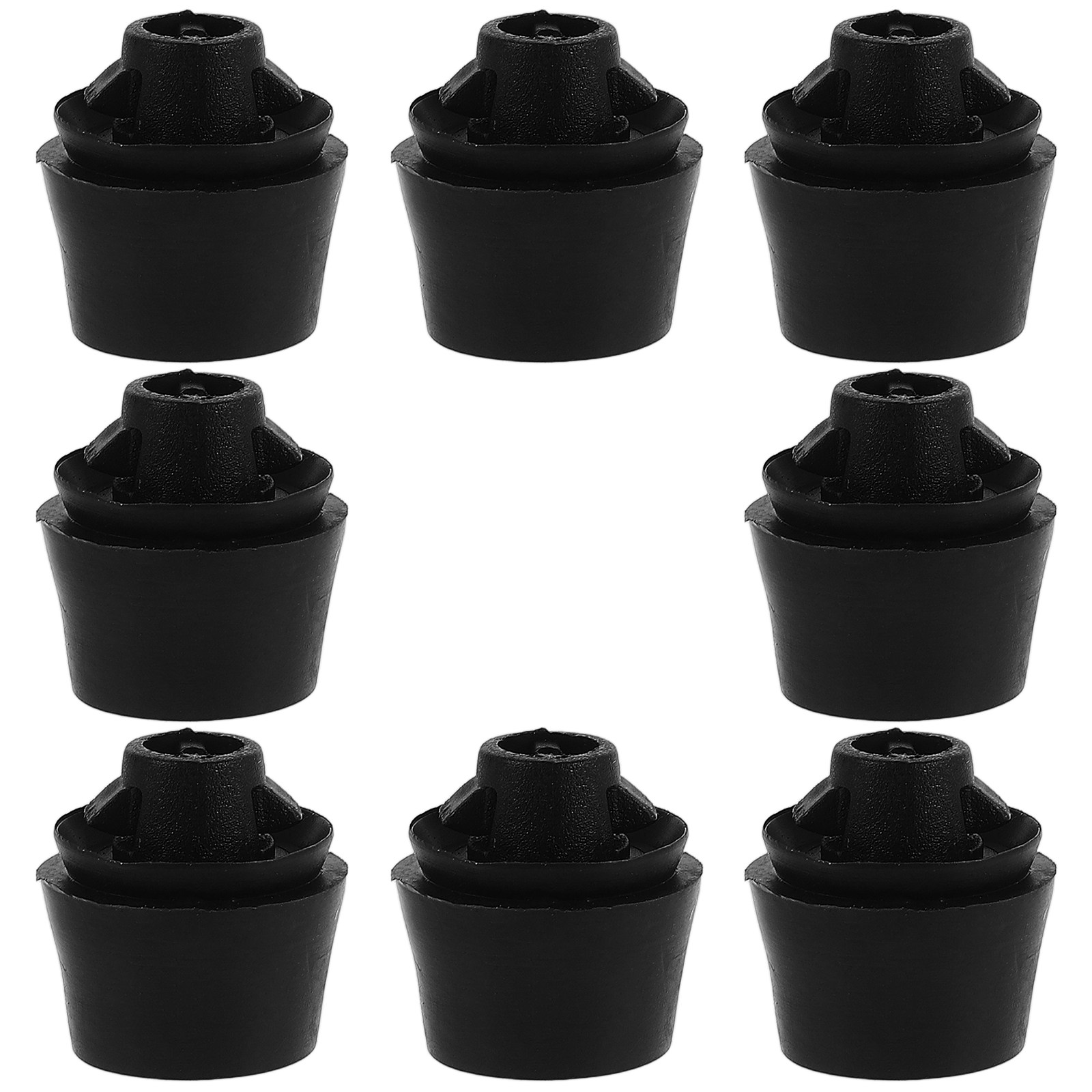 Door Stopper Rubber - 8 pièces, butées en caoutchouc pour