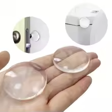 Door Stopper Rubber - Protection murale pour poignée de porte