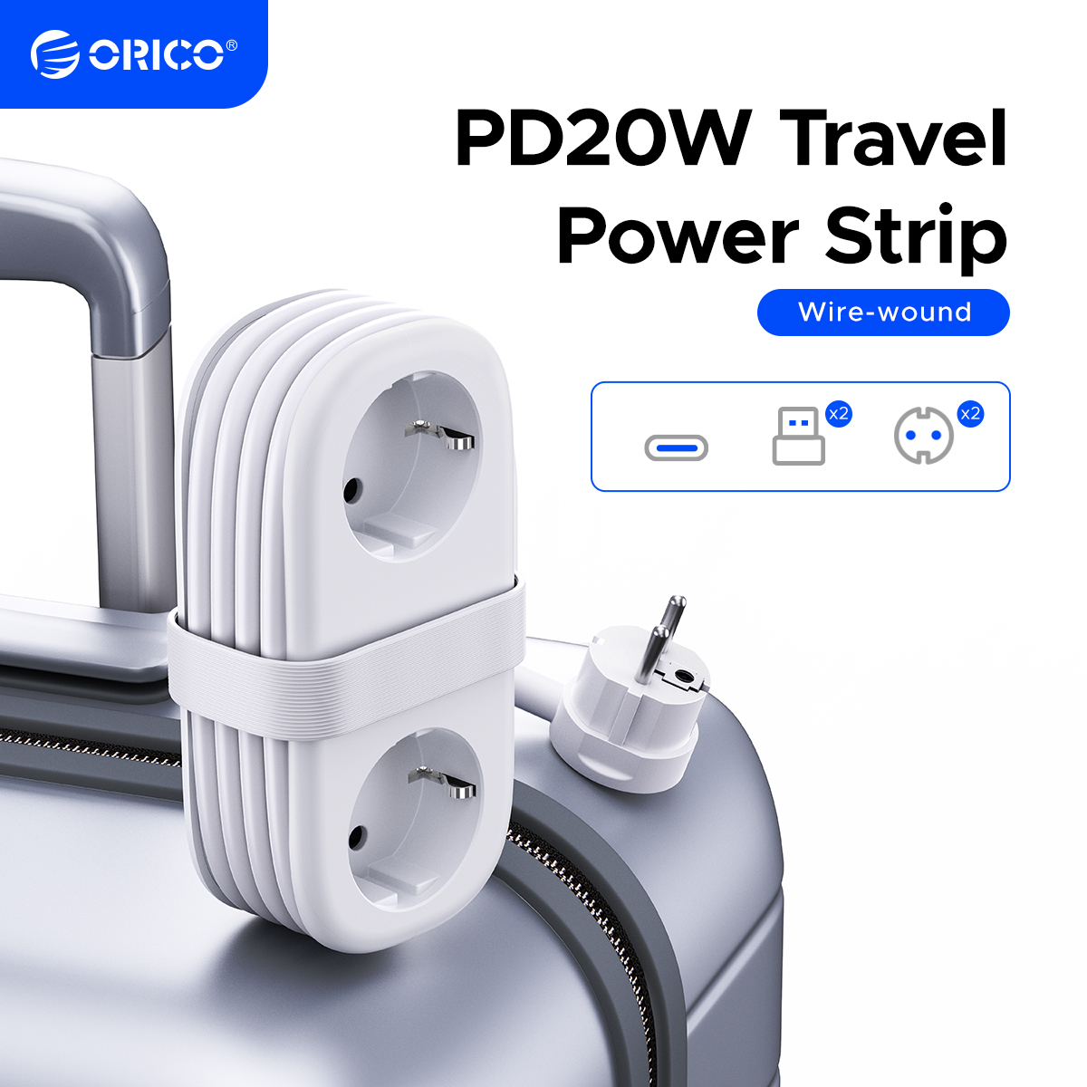 ORICO 20W prise ue multiprise  - Home Improvement Outlet avis et prix