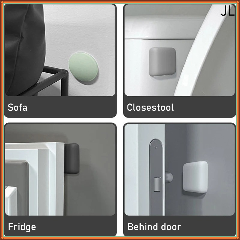 1/5 pièces Butée de porte en s - Door Stopper Rubber avis et prix