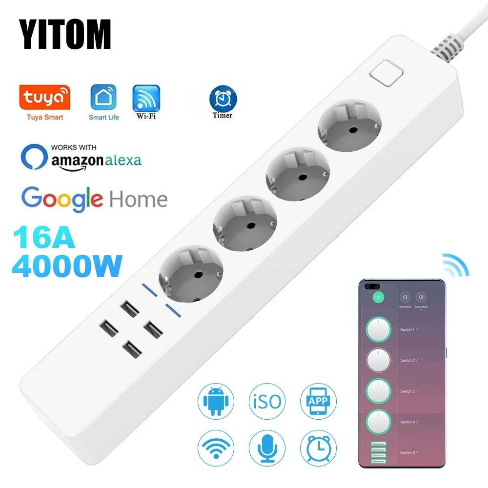 Multiprise intelligente Wifi 4 - Home Improvement Outlet avis et prix